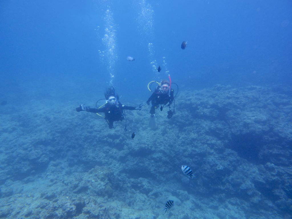 PADIアドバンス講習 沖縄