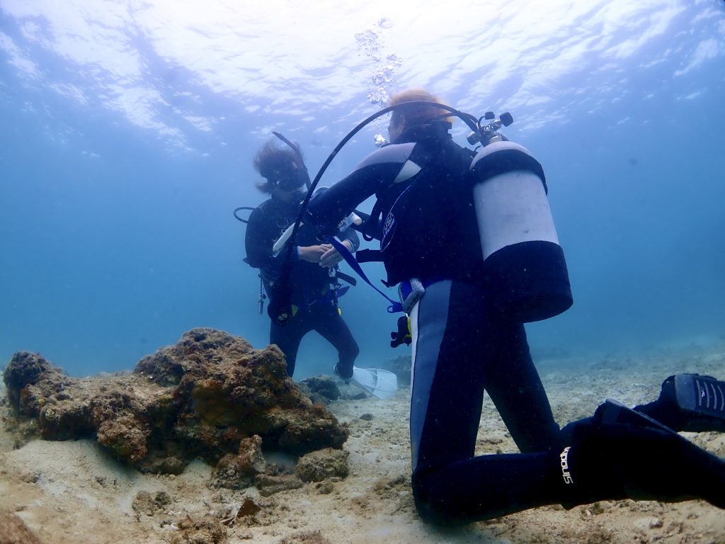 沖縄 ダイブマスター講習