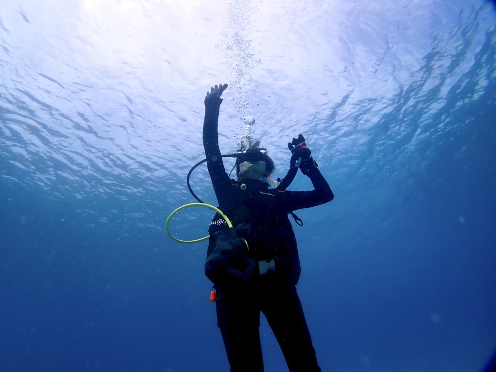 オープンウォーター講習　沖縄