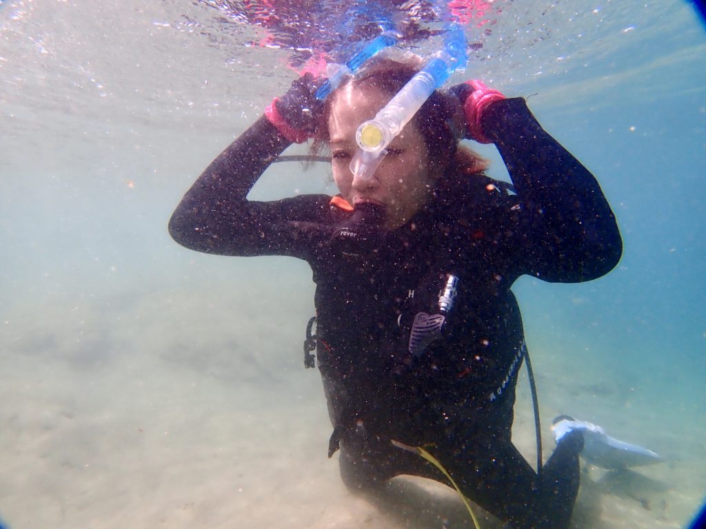 沖縄 オープンウォーター講習