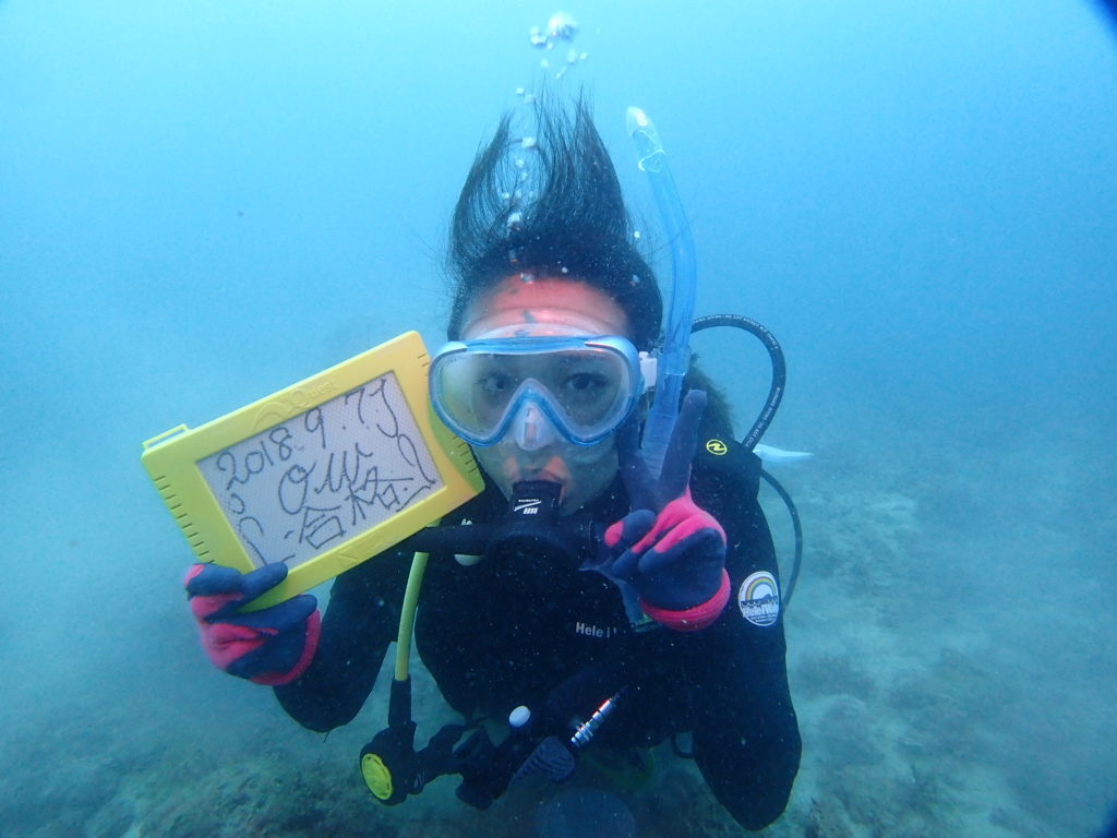 沖縄　オープンウォーターライセンス