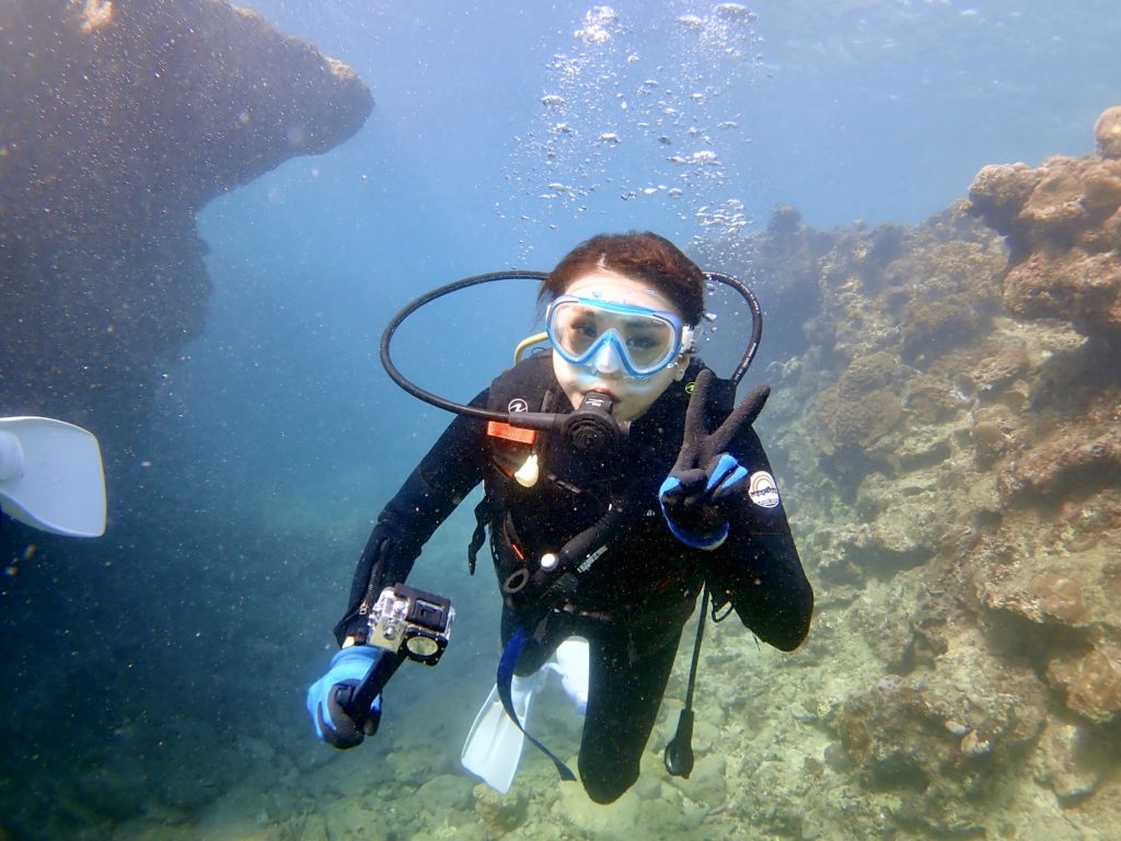 沖縄　ダイビングライセンス　取得