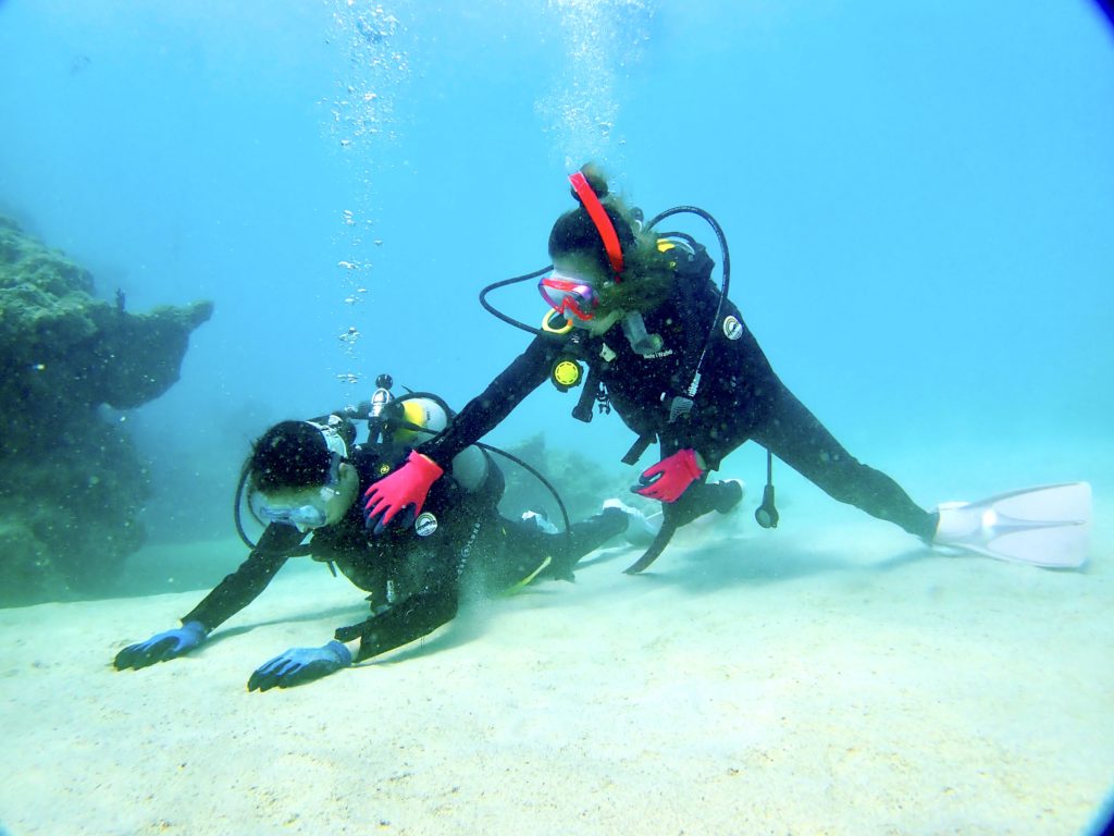 沖縄　レスキューダイバー講習