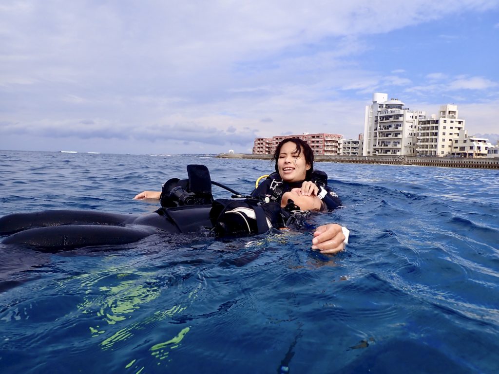 沖縄 レスキューダイバー講習