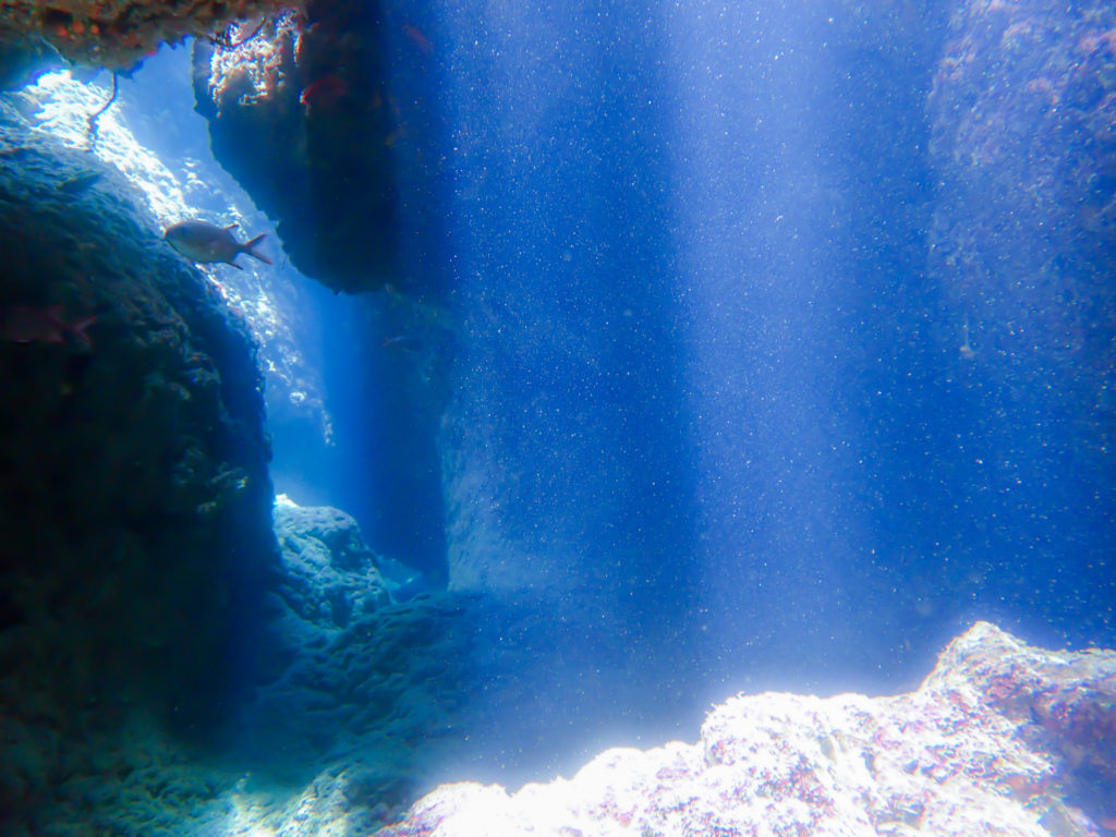 真栄田岬 クレパス