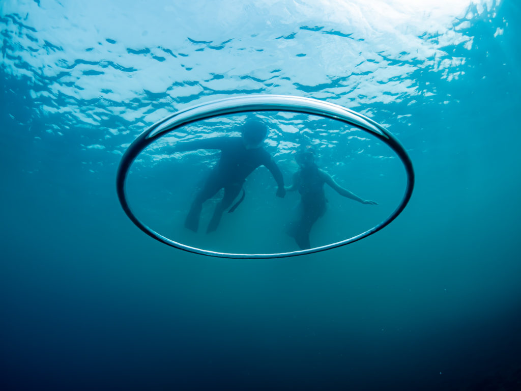 バブルリング スキンダイビング