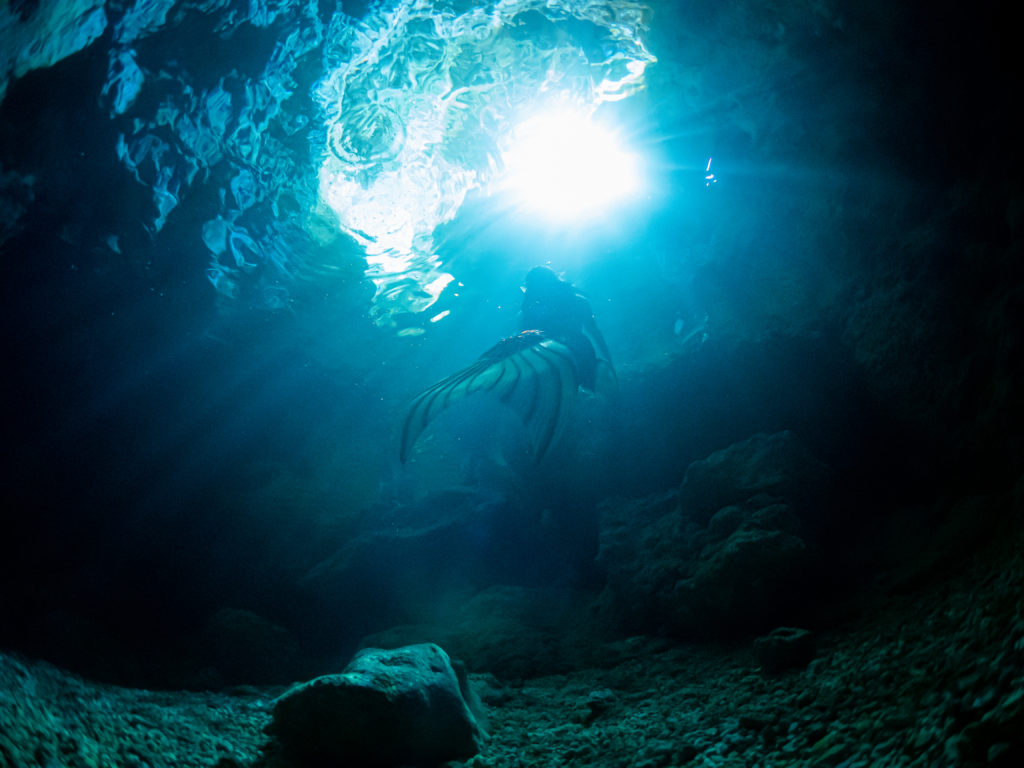 青の洞窟　マーメイドスイム