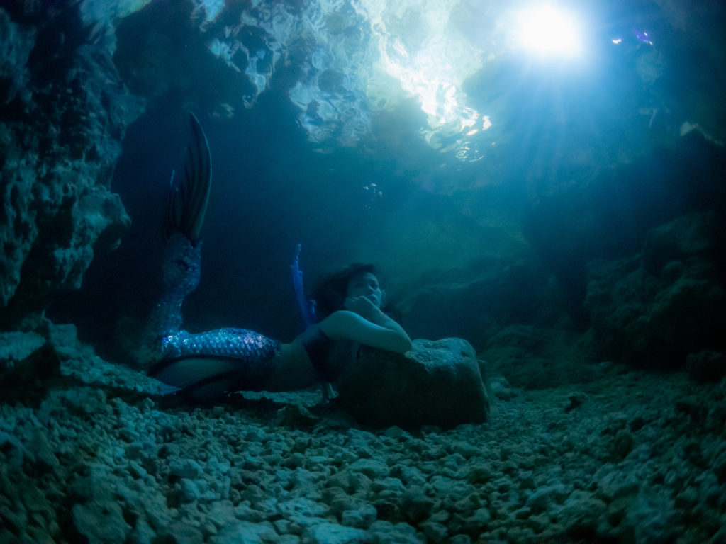 青の洞窟　マーメイドスイム