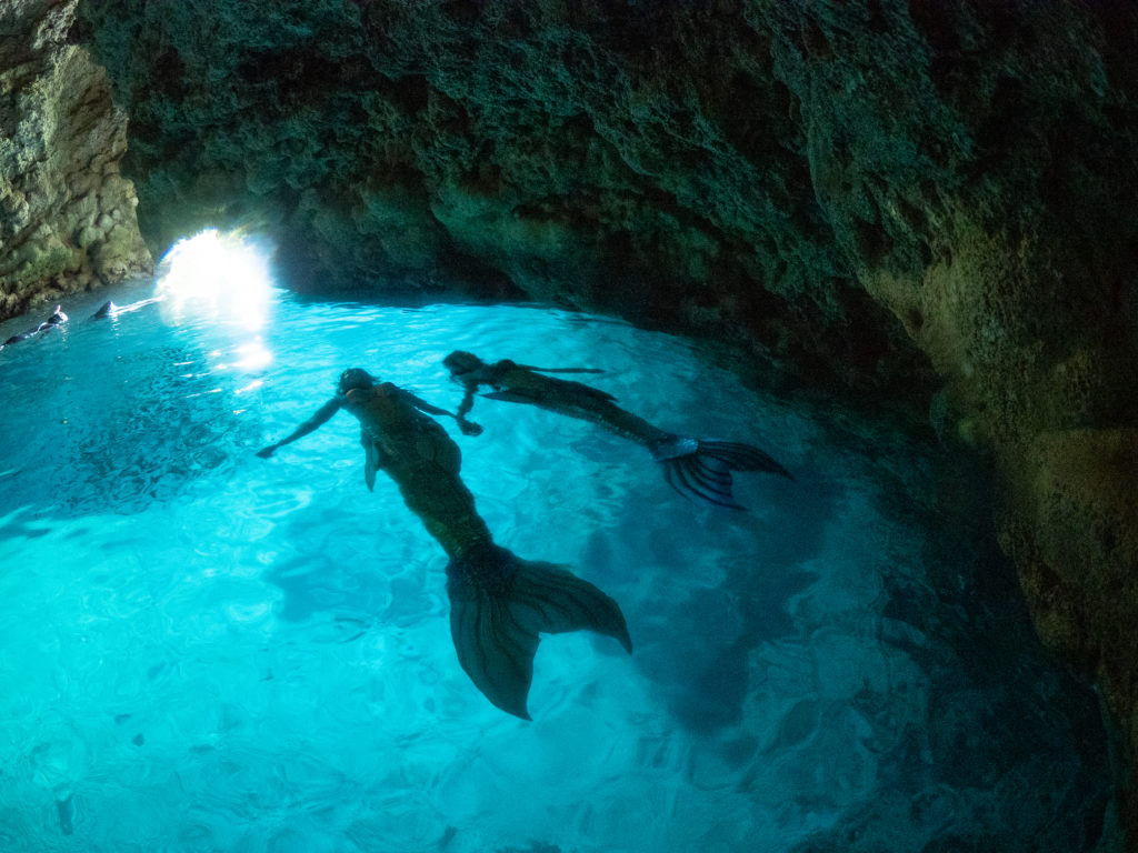 青の洞窟　マーメイドスイム