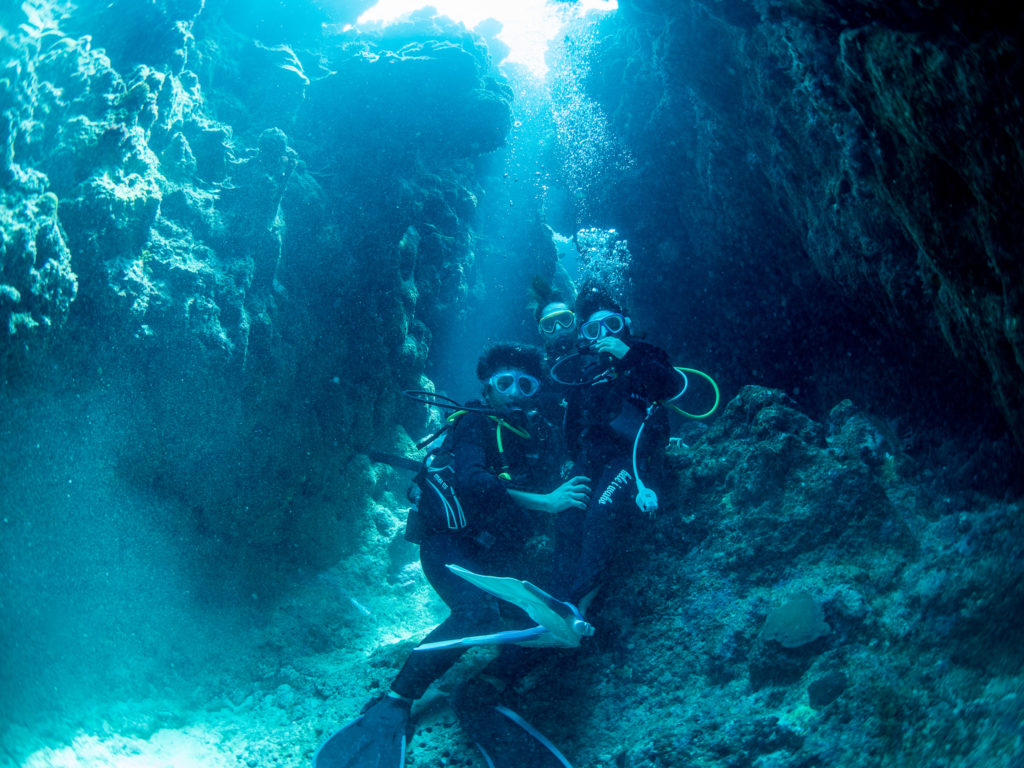 水納島　体験ダイビング