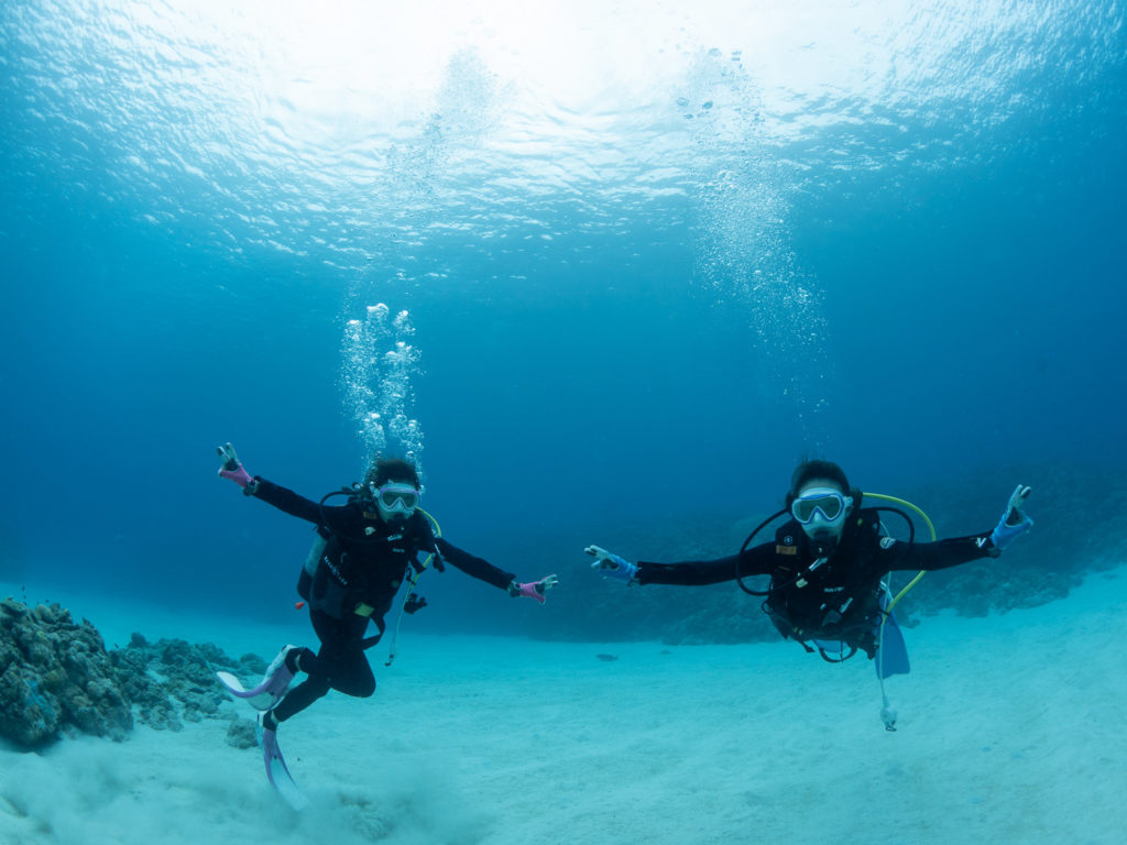 慶良間　体験ダイビング