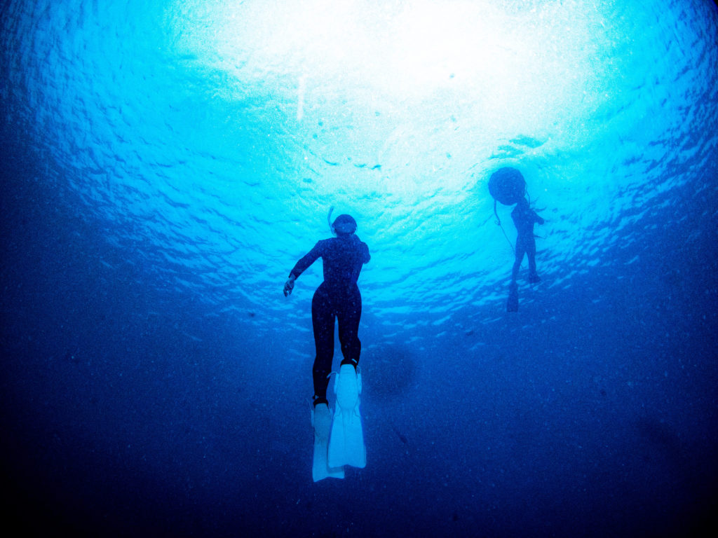 沖縄　スキンダイビング