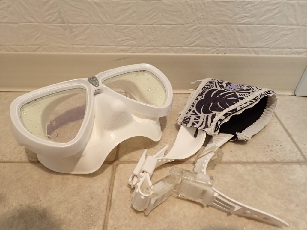 ダイビングマスク お手入れ