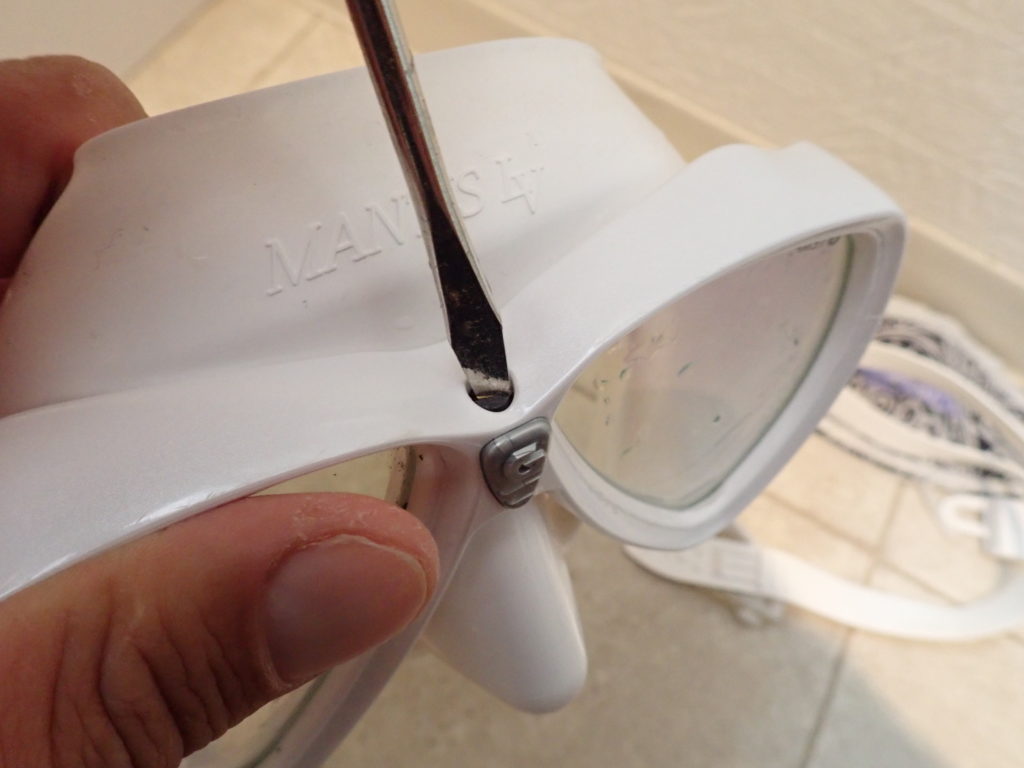 ダイビングマスク お手入れ