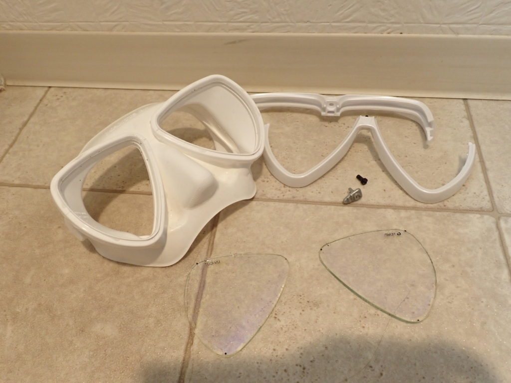 ダイビングマスク お手入れ