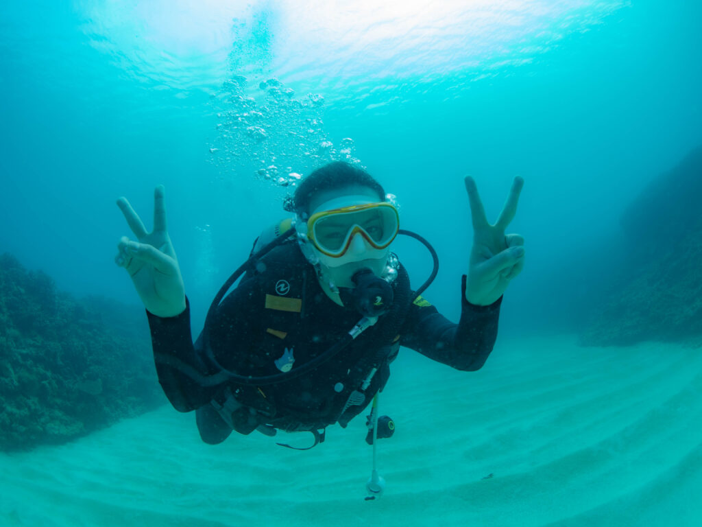 万座 ダイビング