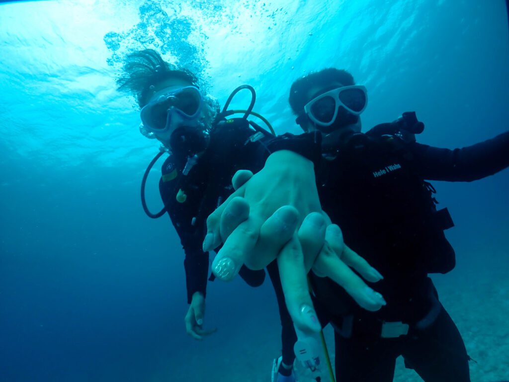 瀬底島　体験ダイビング