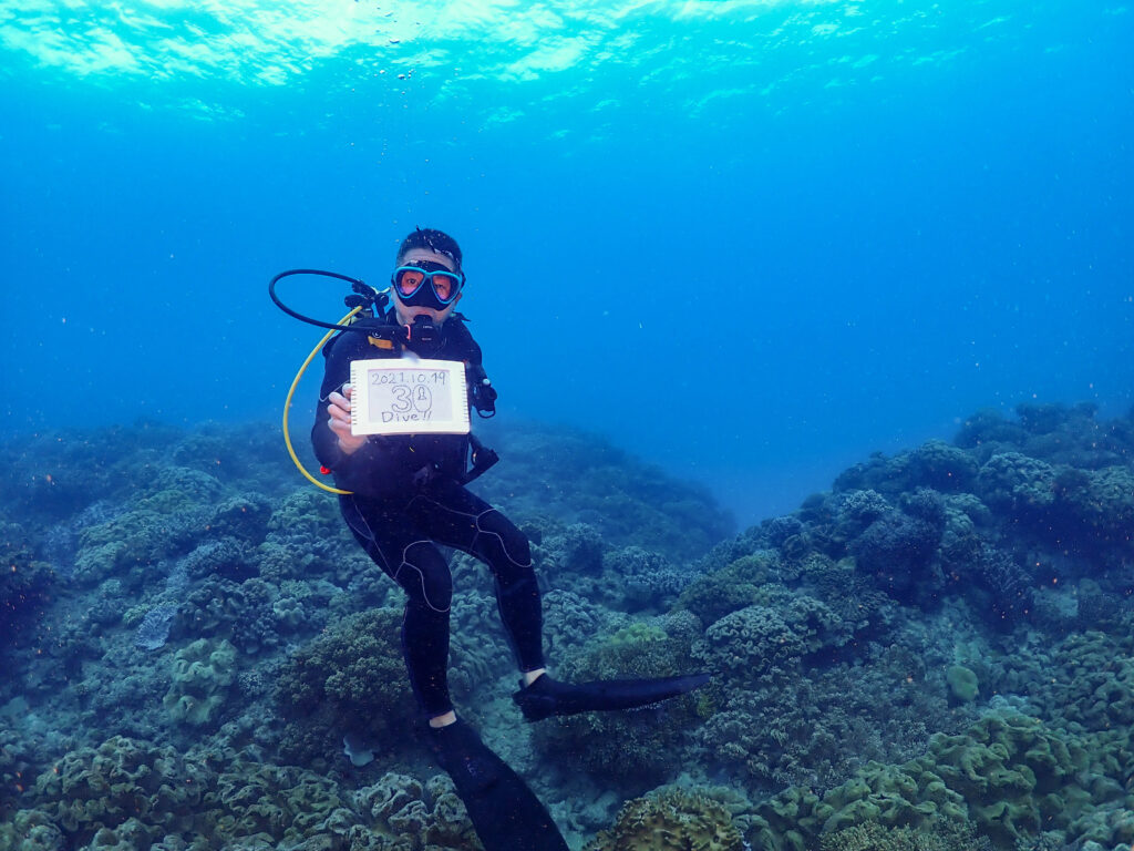 残波　ダイビング