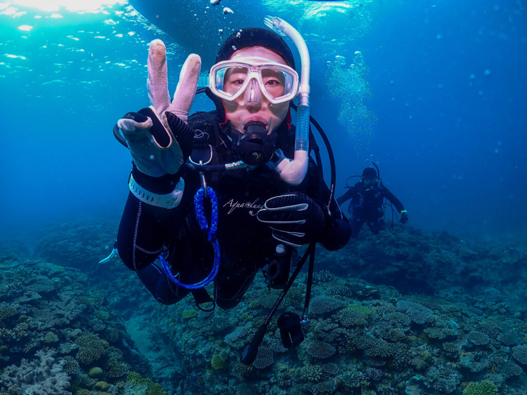 万座　ダイビング