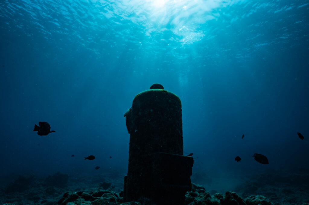 ダイビング 水中ポスト