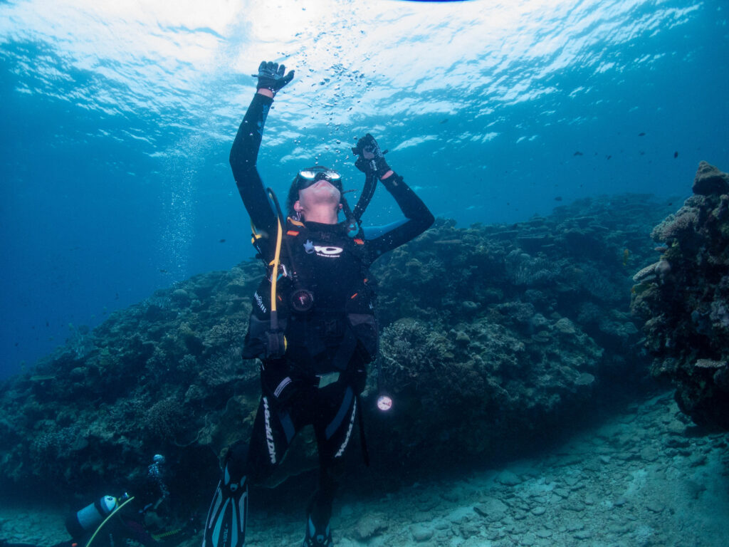 水納島　ダイビングライセンス
