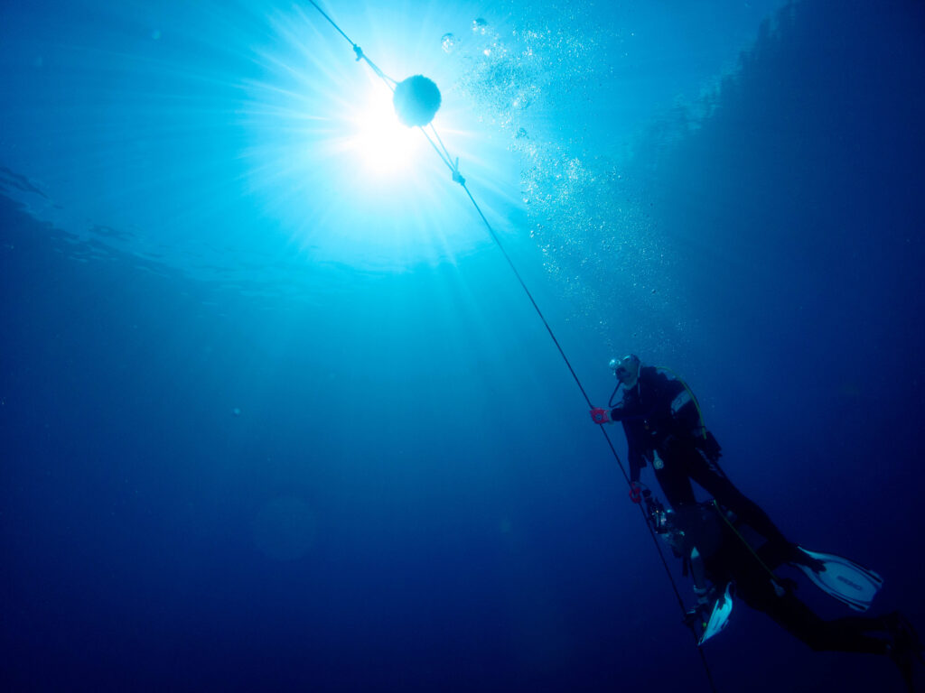 USSエモンズ ダイビング