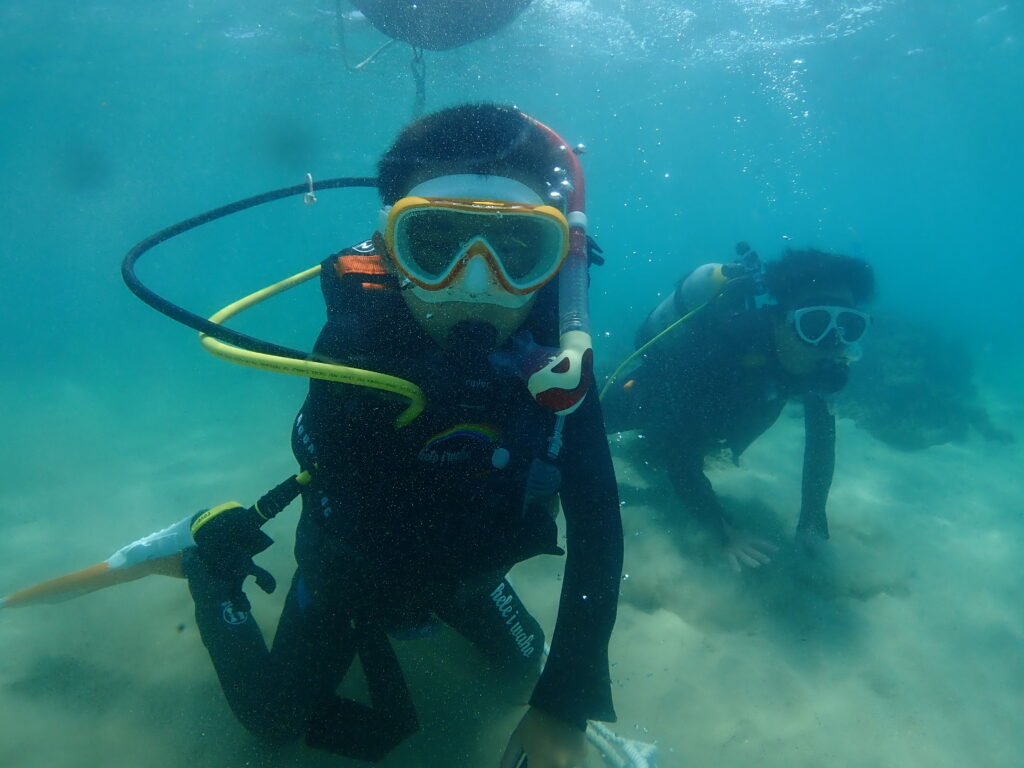 金武 オープンウォーター講習