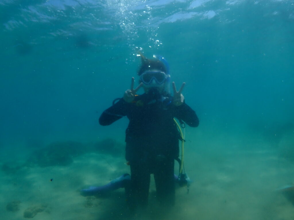 金武 オープンウォーター講習