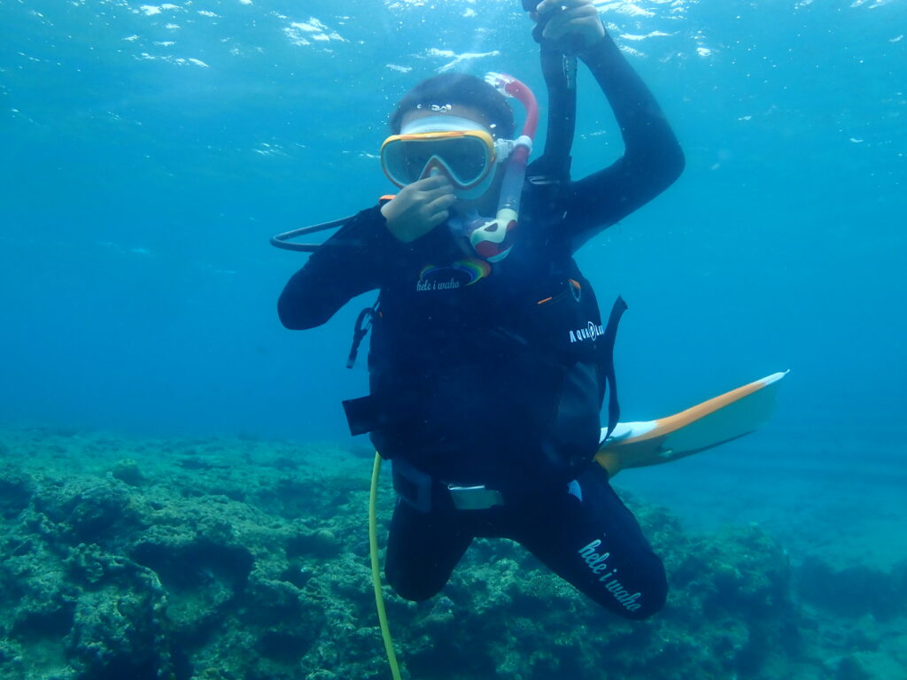 砂辺 オープンウォーター講習